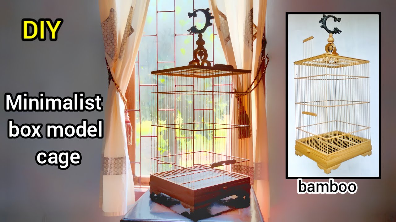 Изготовление клетки (простой, красивой, легкой) своими руками