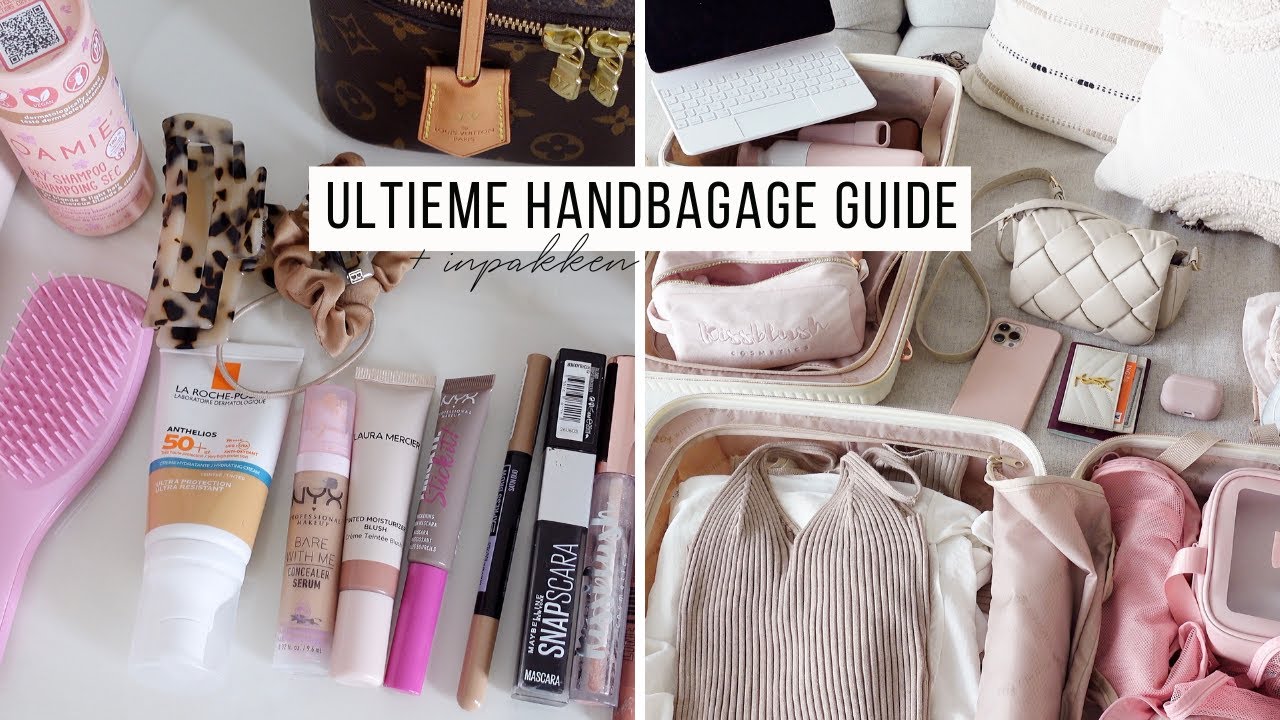 De ULTIEME HANDBAGAGE Guide + inpaklijst | Handbagage tips | Koffer inpakken | Julia Verbij