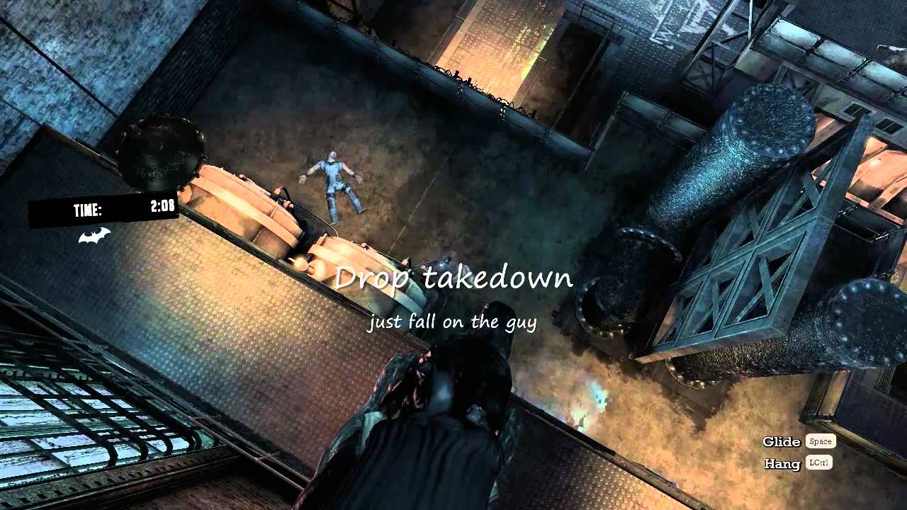 [HD]Batman Arkham Asylum All Takedowns