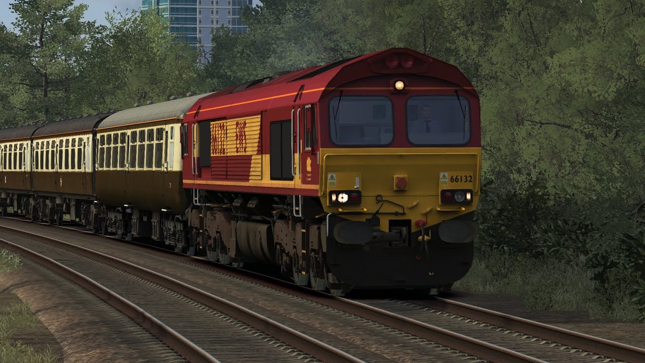 Train Simulator Classic | AP Class 66 EPV2 EWS 66132 | AP London to Bedford MML 2013 | Gaming Video