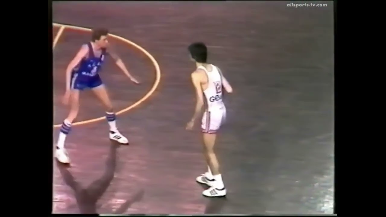 Mirza Delibašić, an incredible 44 points vs. Real Madrid (Euroleague, semi final, 1979/80)