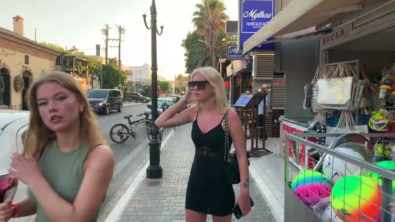 Exploring Platanias, Chania 🌴 | Everything You Need to Know! 4K Walking Tour