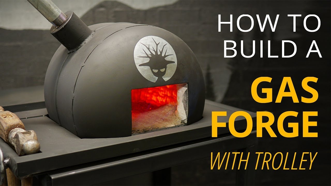 How to build a gas forge for blacksmithing and knife making