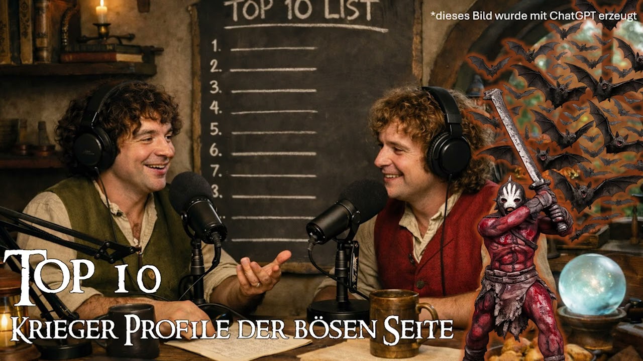 Top 10 Krieger der b&ouml;sen Seite -  Folge 79 - Second Breakfast Club - Podcast