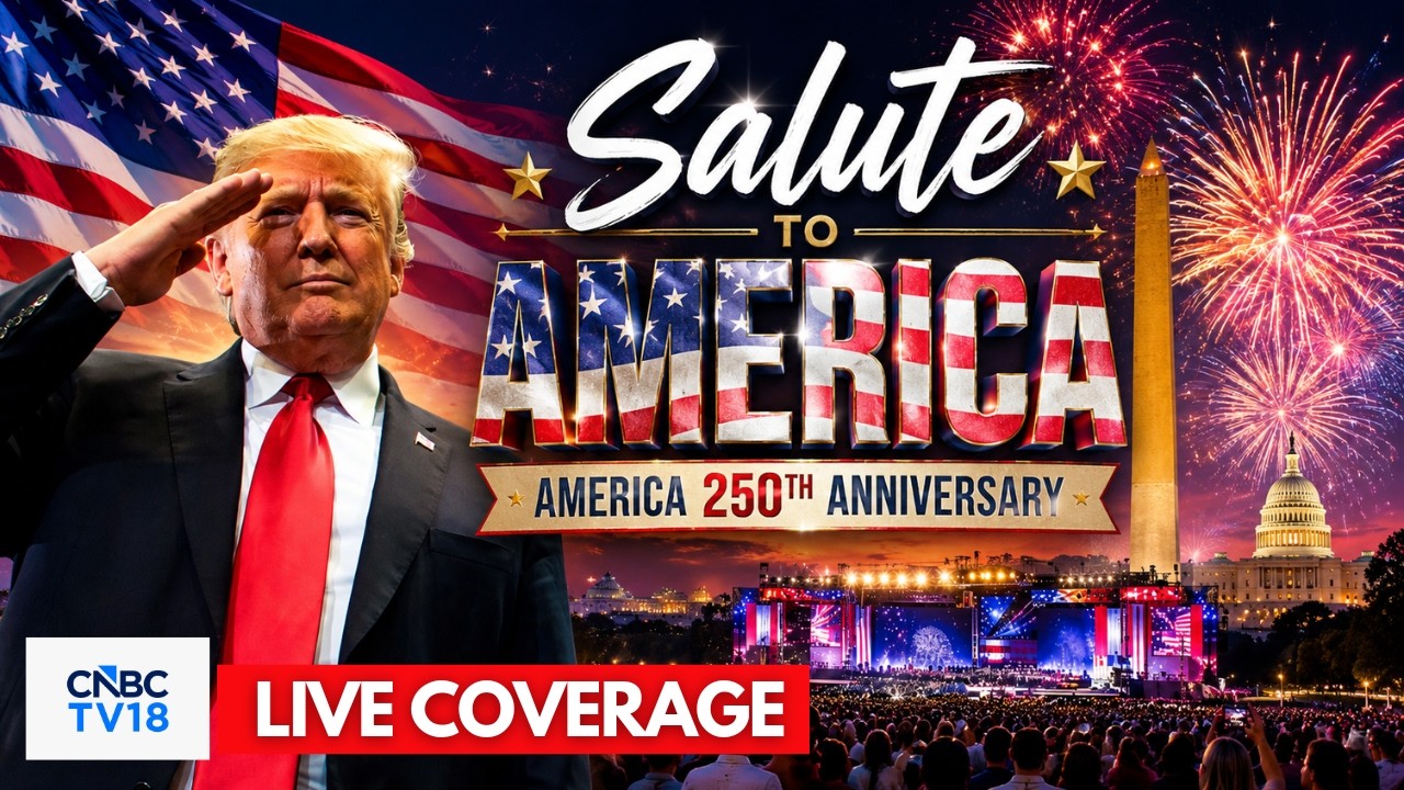 America 250 LIVE: Trump Celebrates The United States' 250th Anniversary | Salute To America | N18G