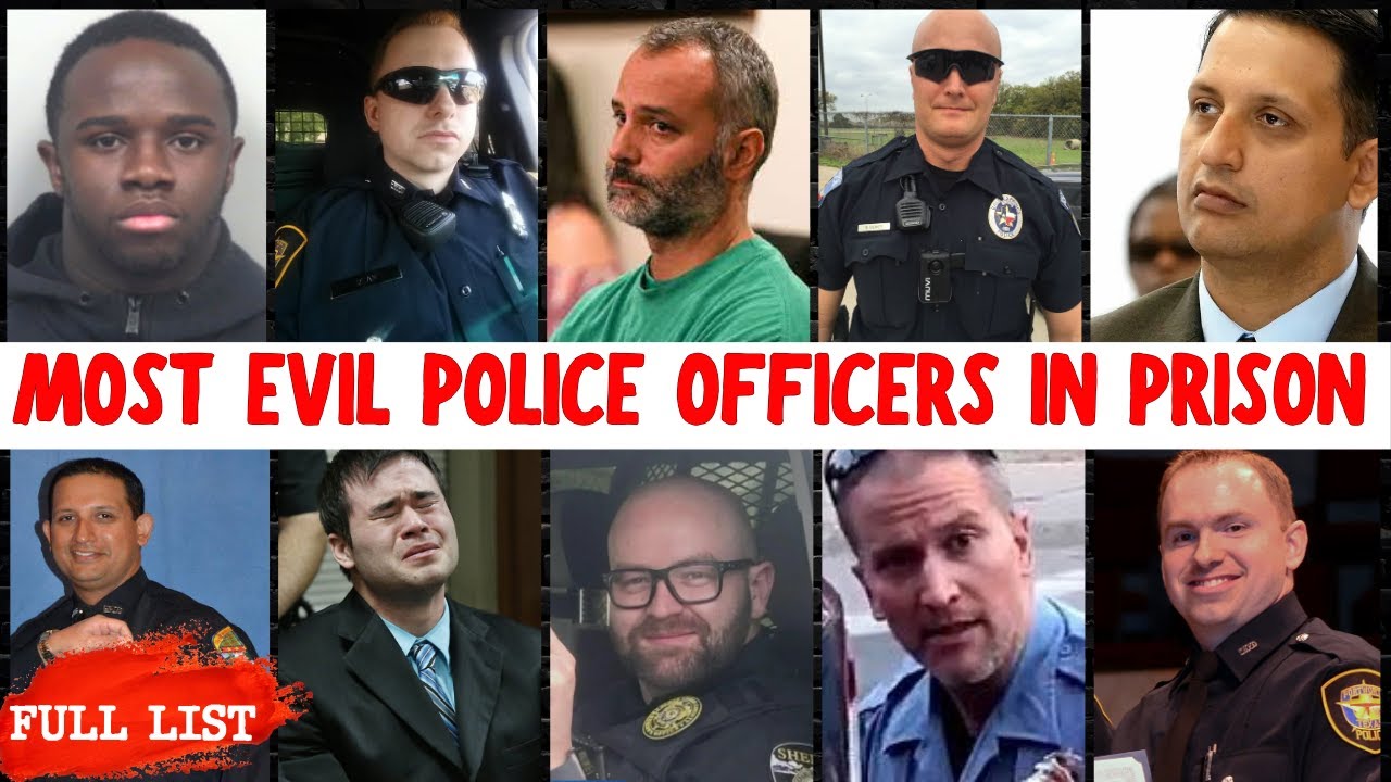 EVERY CORRUPT POLICE OFFICER Sentenced To LIFE In PRISON | Full List & Shocking Crimes