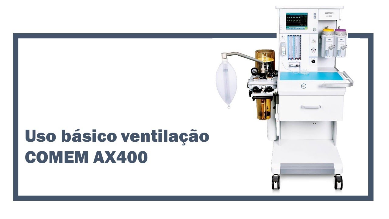 Uso básico na ventilação - Comen AX400