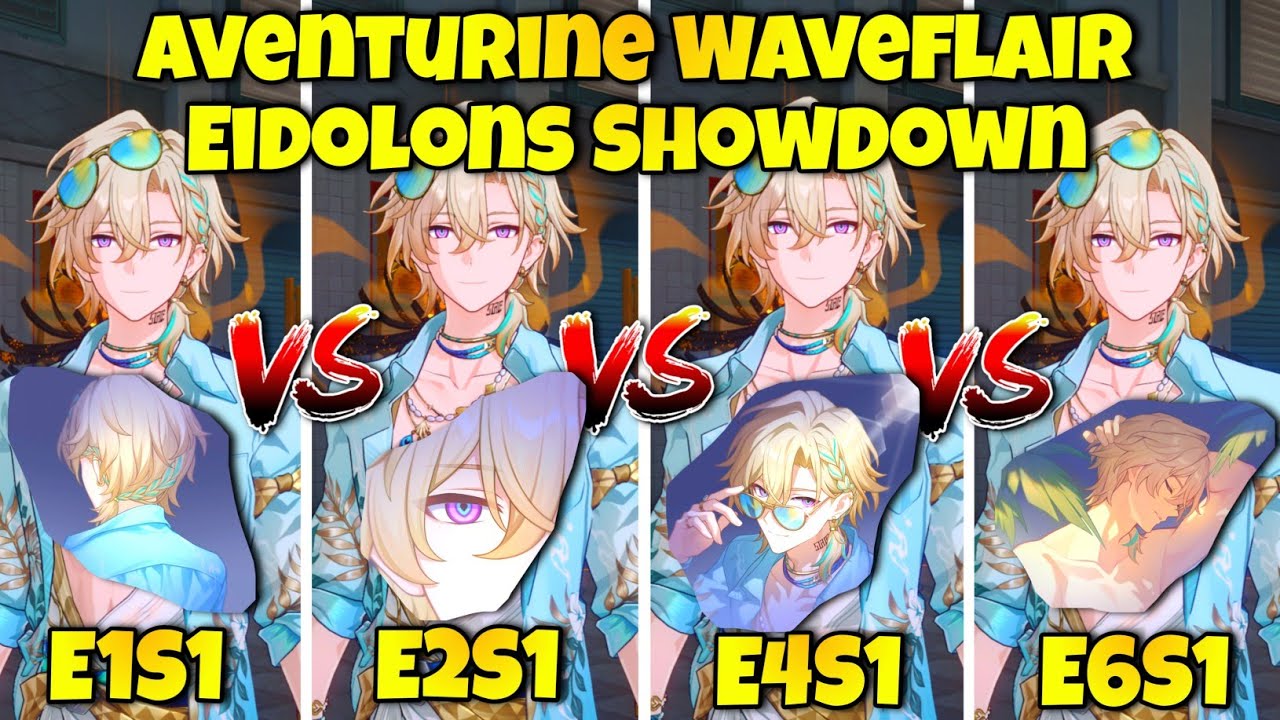 V1 IS HERE! AVENTURINE SP BEST EIDOLON INVESTMENT GUIDE: E0S1 VS E1S1 VS E2S1 VS E4S1 VS E6S1
