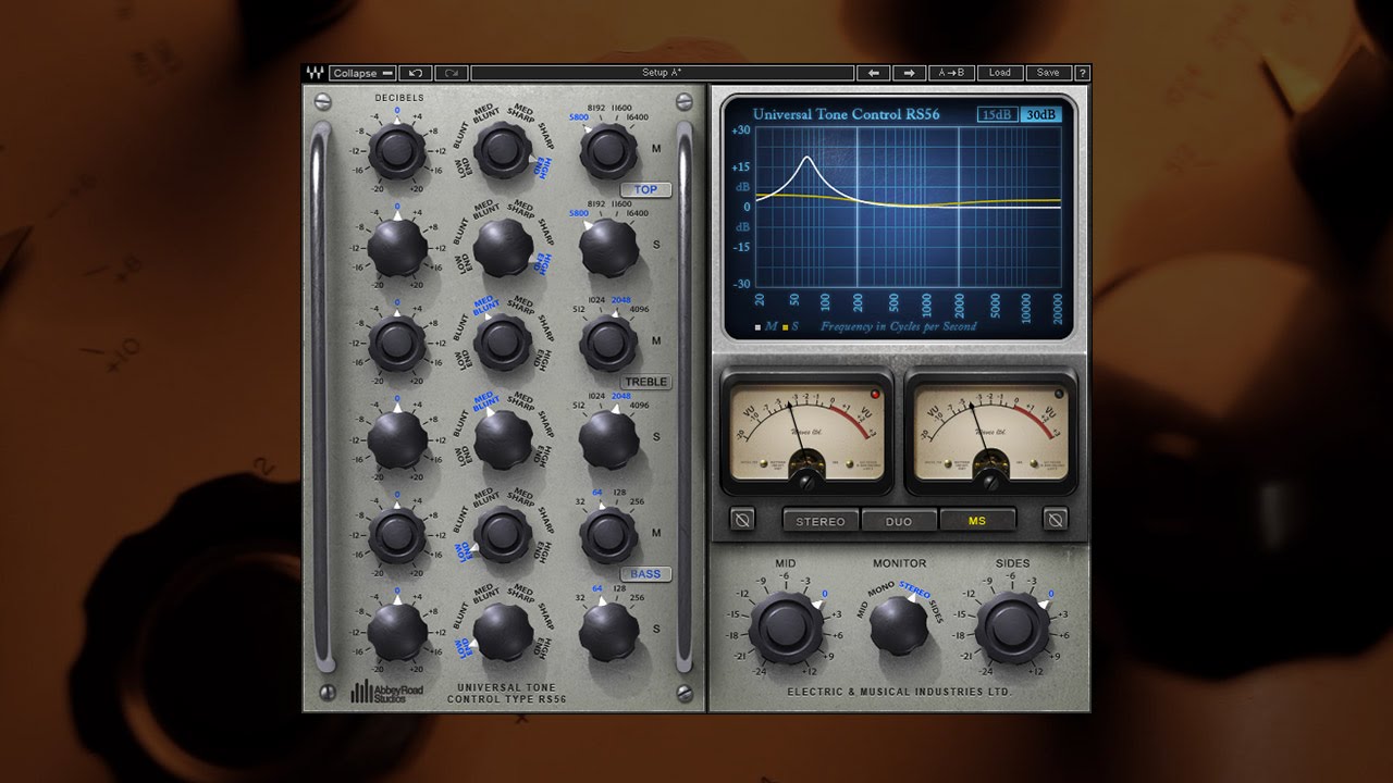 Waves / Abbey Road RS56 Passive EQ Plugin Overview