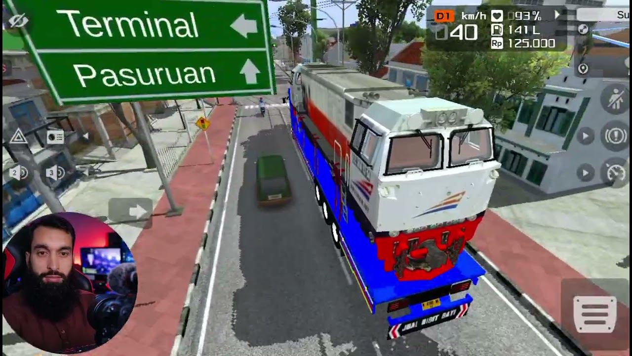 EXTREME GREEN CRANE ENGINE TRUCK DRIVE ON 2X2 & SINGLE ROADS 2026 | BUS SIMULATOR INDONESIA