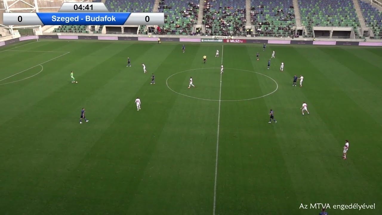 Szeged-Csanád GA–Budafoki MTE 4-0 teljes mérkőzés (2025.11.02.)