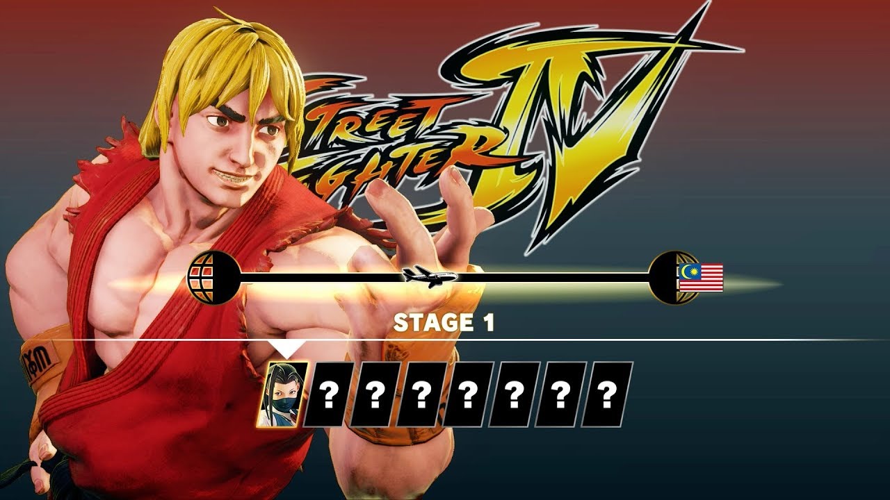 SFV AE - Ken Arcade Mode (Full) [Street Fighter 4 Path]