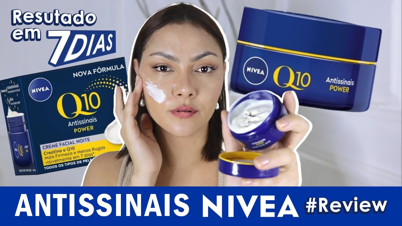Creme Facial NIVEA Q10 ANTISSINAIS Power  Noite | Novidade de Farmácia Creme+COMPLETO #niveaq10