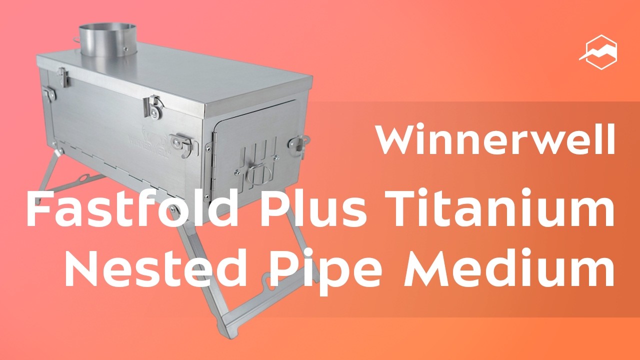 Печь Winnerwell Fastfold Plus Titanium Nested Pipe