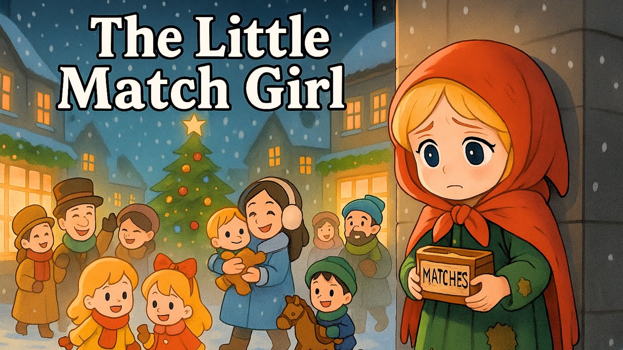 The Little Match Girl | Animated Heartwarming Bedtime Story for Kids | Enchantales