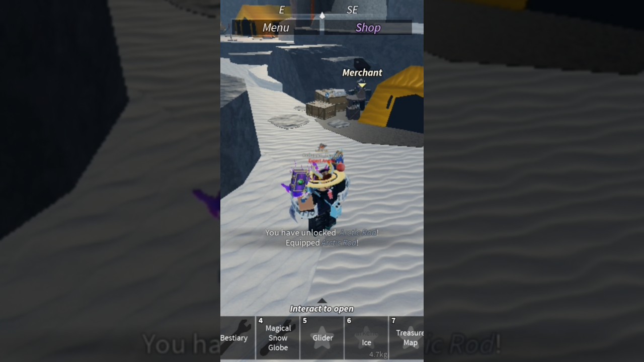 Getting Arctic rod.