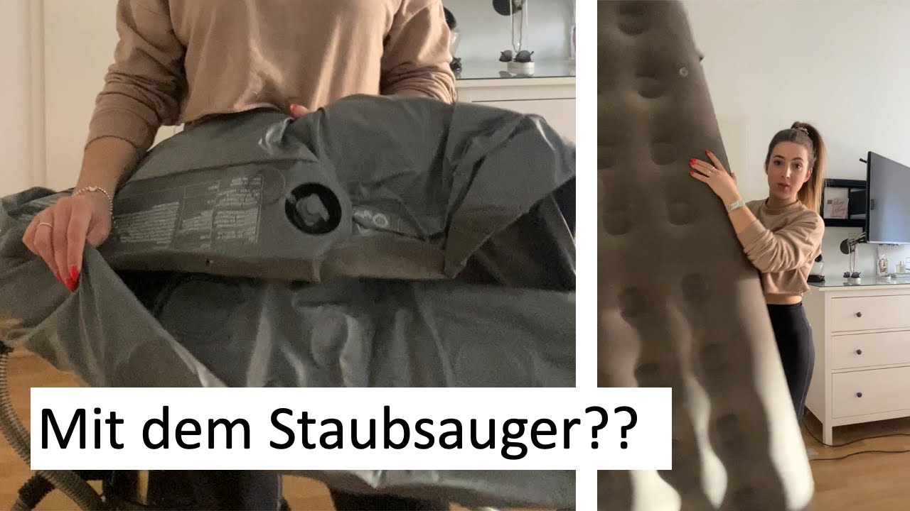 Luftbett mit Staubsauger aufblasen? Mit dem HYLA kein Problem.