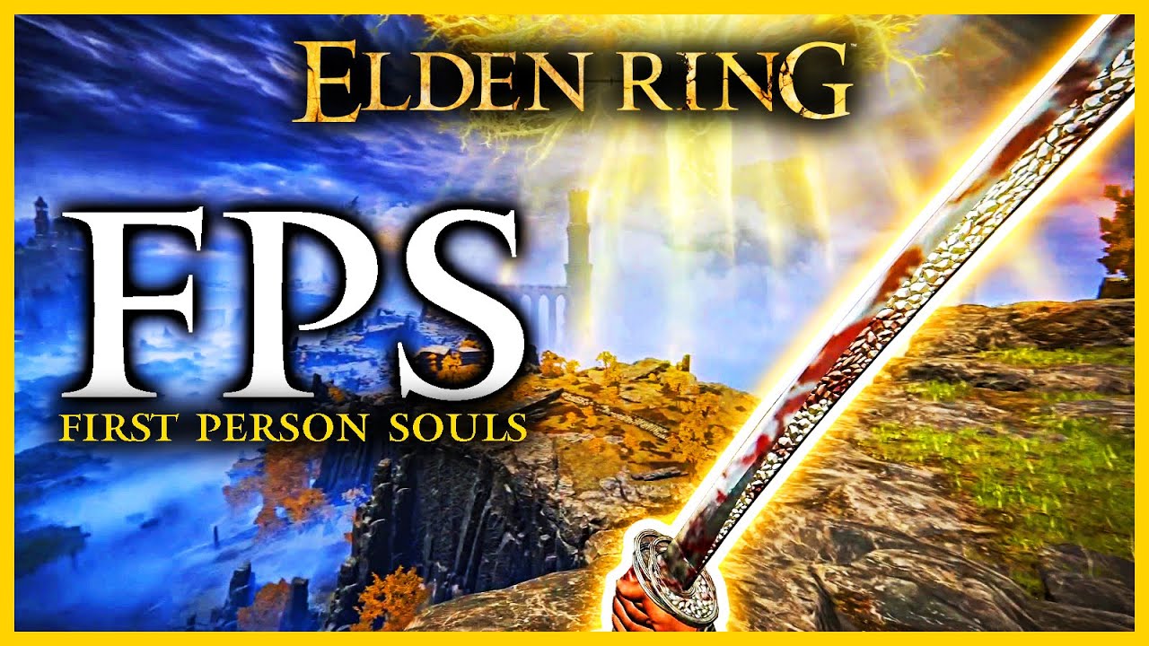This AWESOME MOD Turns ELDEN RING Into Skyrim | NEW Elden Ring FIRST PERSON SOULS Showcase