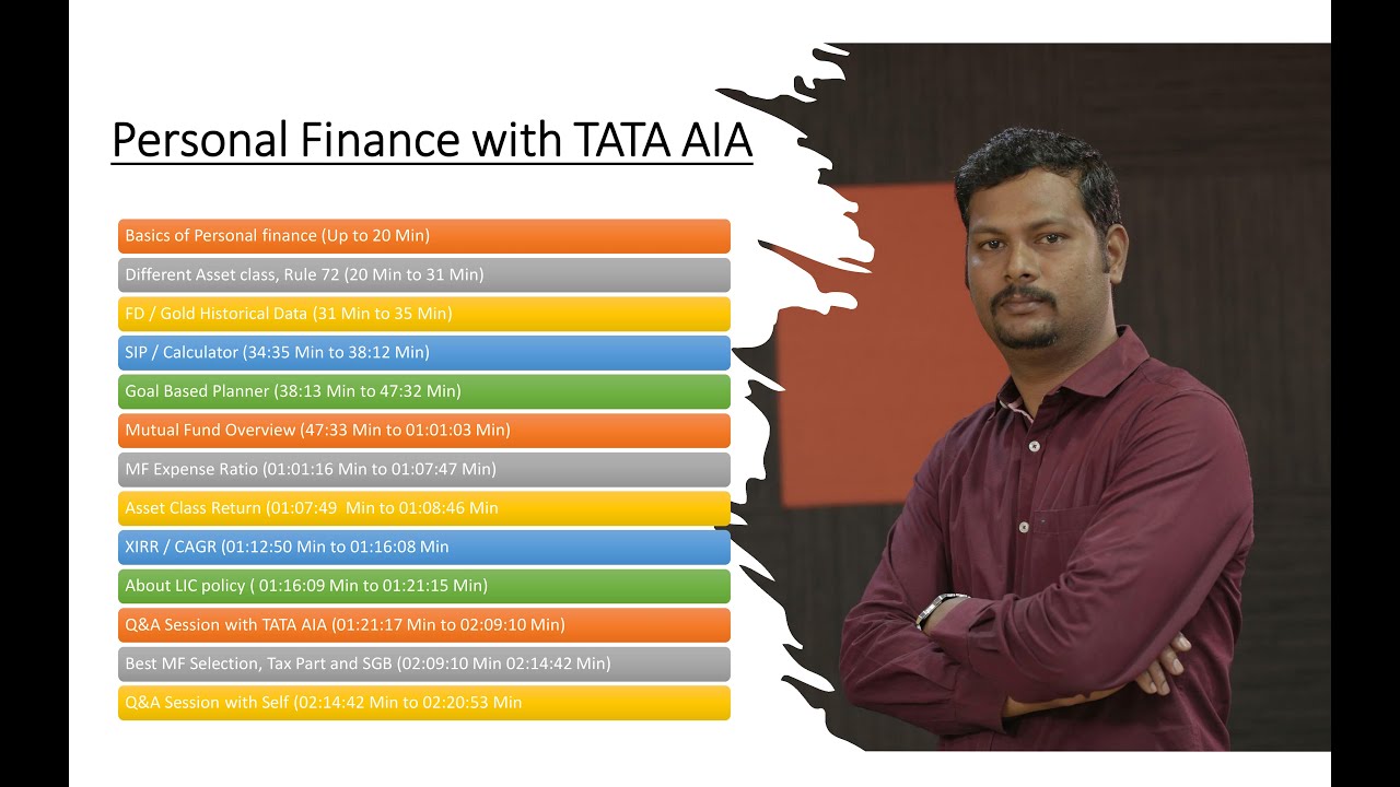 Personal Finance Webinar with TATA AIA- In Tamil