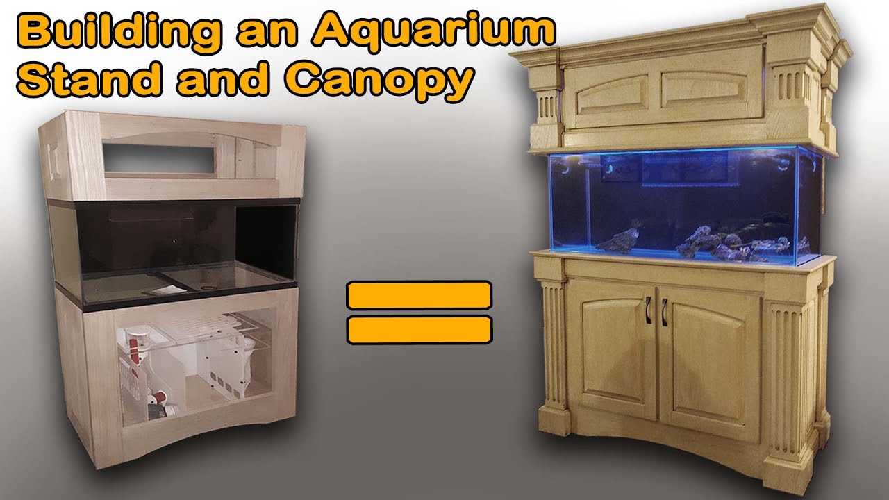 Building a 75 gallon aquarium stand and canopy : The Ultimate 75 Gallon Aquarium Build Part 1.