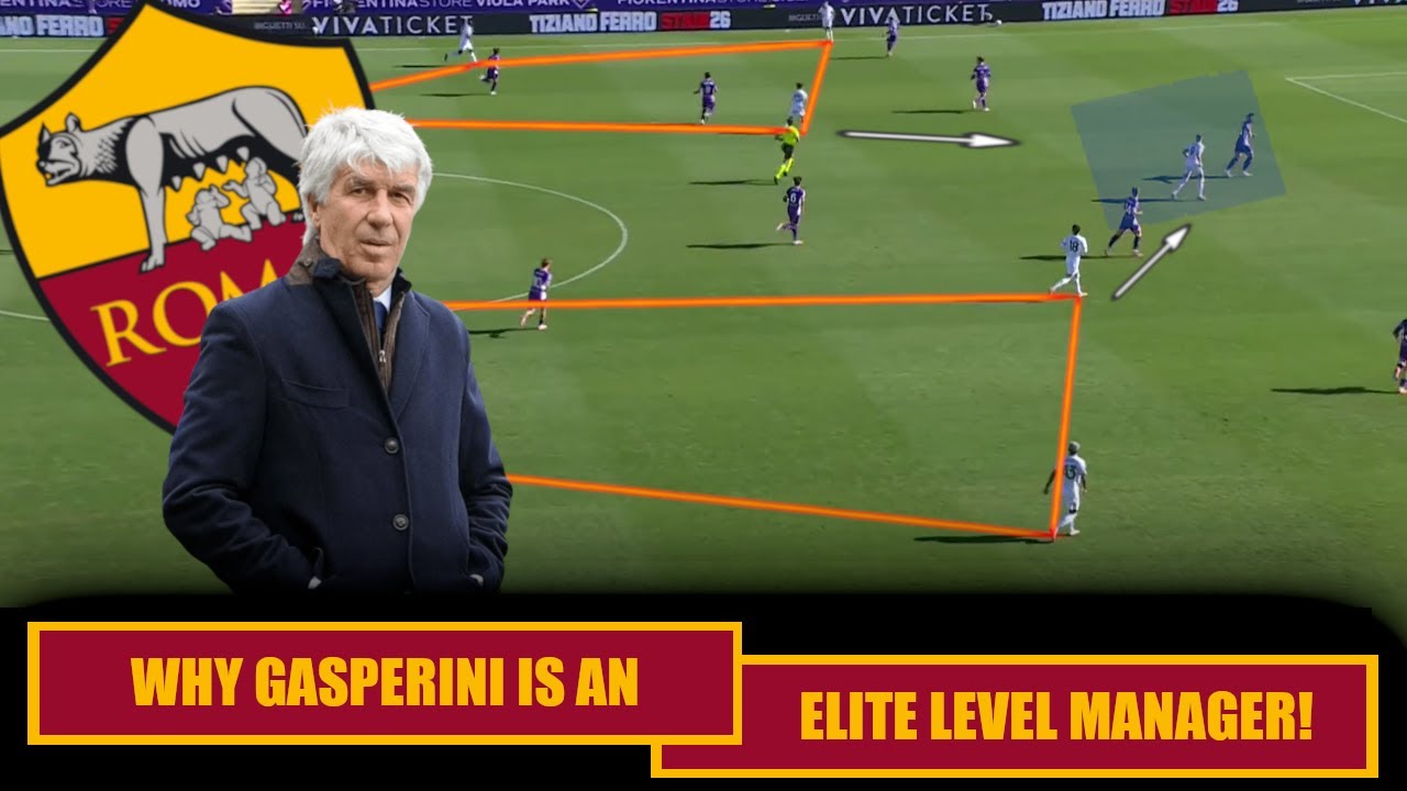 Why Gian Piero Gasperini's Roma Are Impossible To Press | Tactical Analysis