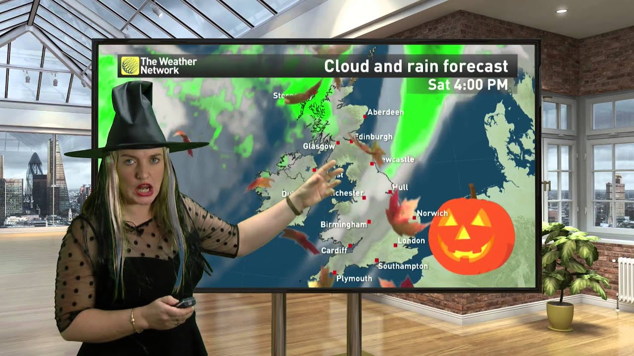 Halloween UK weather forecast