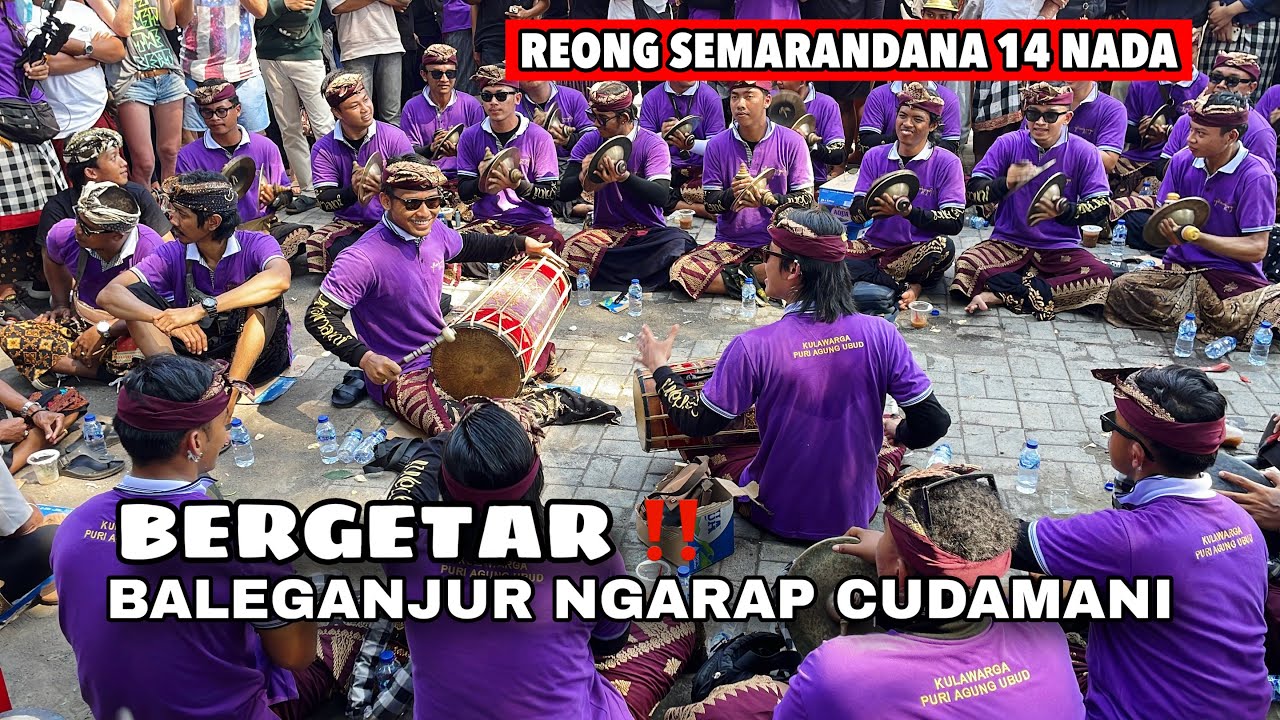 BALEGANJUR NGARAP SANGGAR CUDAMANI TERBARU | PELEBON PURI AGUNG UBUD (03/09/2025)
