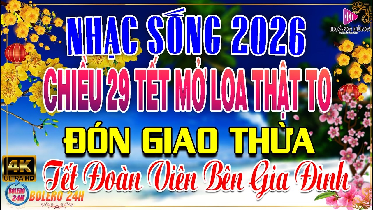 LK Nhạc Sống Thôn Quê Remix 🎵Nhạc Xuân 2026 Remix Hay Nhất Nghe Là Thấy Tết, Đón Tết Nguyên Đán 2026