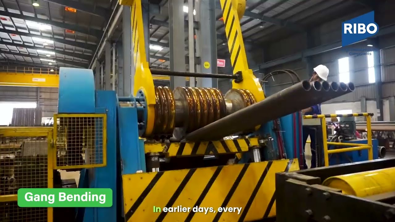 Gang Bending Machine | Boiler Panels & Coils Manufacturing | RIBO Industries Trichy, India