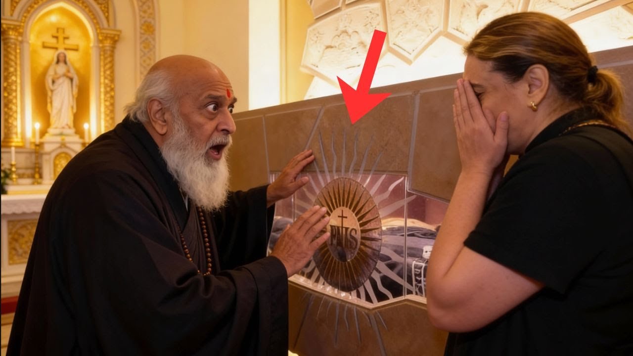 Un maestro hindú visitó la tumba de mi hijo Carlo — y no podía levantarse