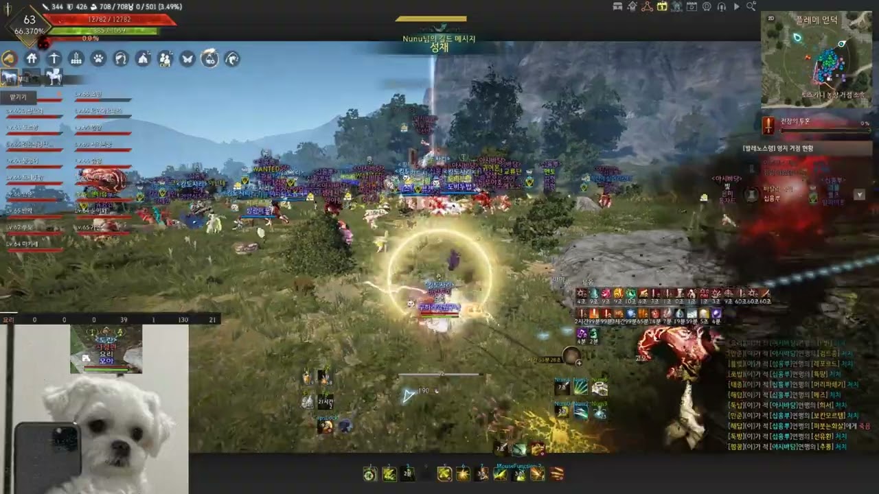 응애뉴비아처거점전 5 bdo archer pvp node war rvr 검은사막