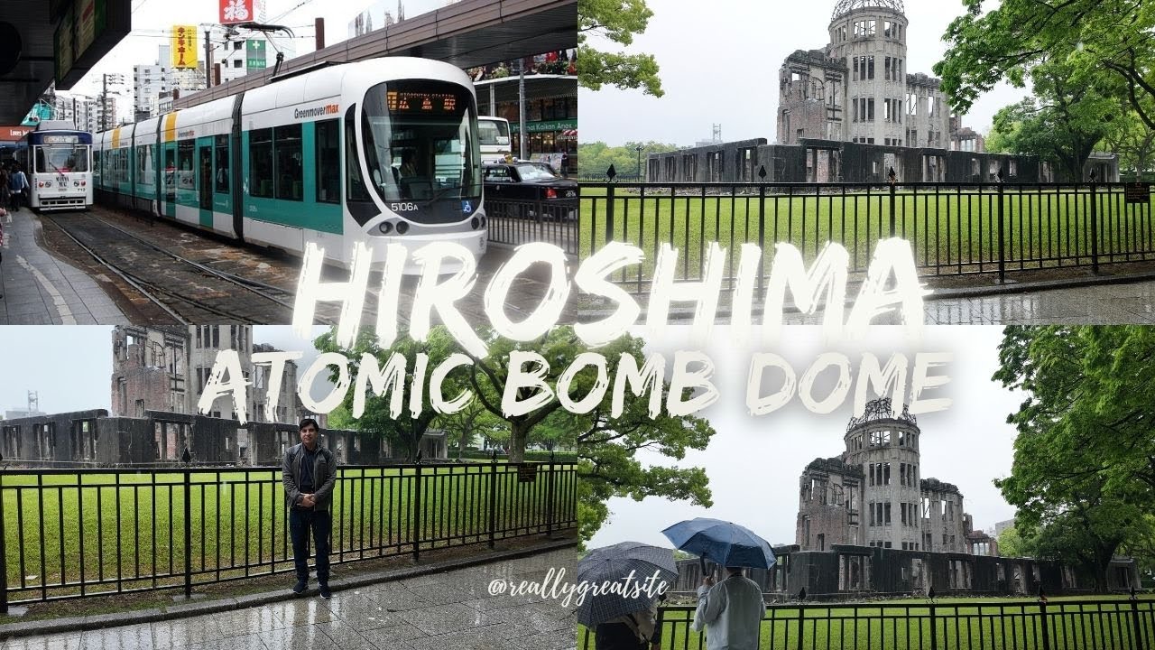 |4k| Tour of Hiroshima Atomic Dome  
