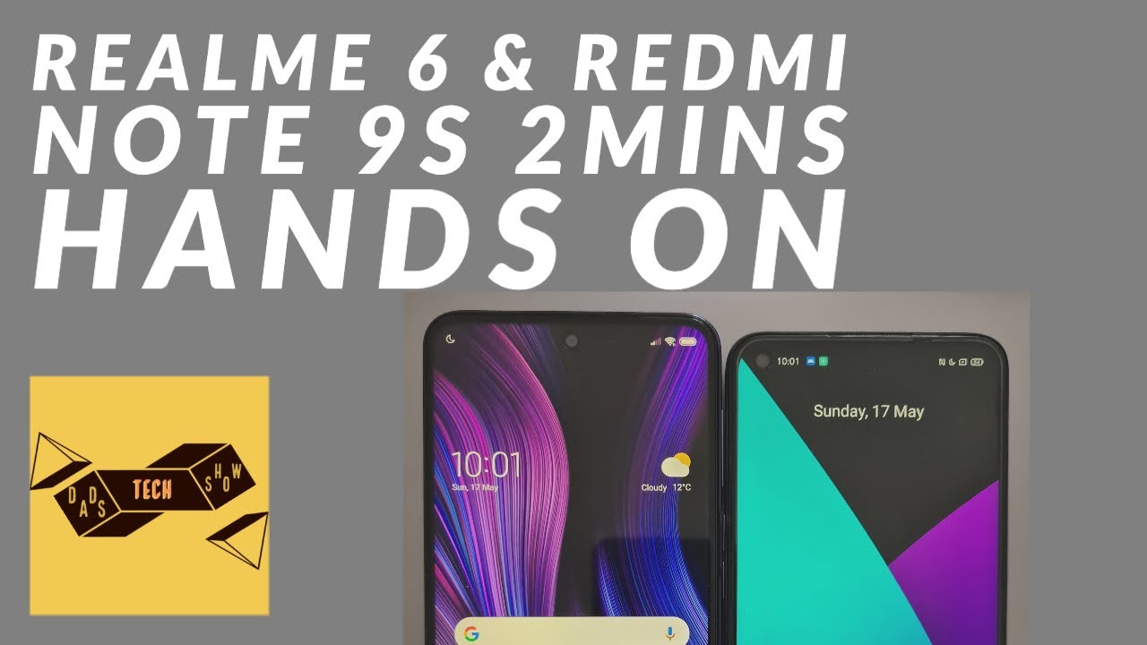 REALME 6 vs REDMI NOTE 9s [9 PRO]: Side By Side Comparison, Camera Samples & Game Loading Speed Test