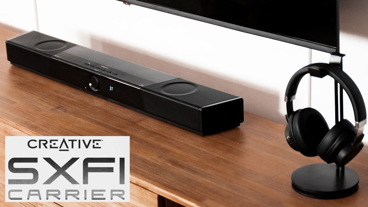 The perfect soundbar for a small HDB home theater | the Creative SXFI Carrier 2021
