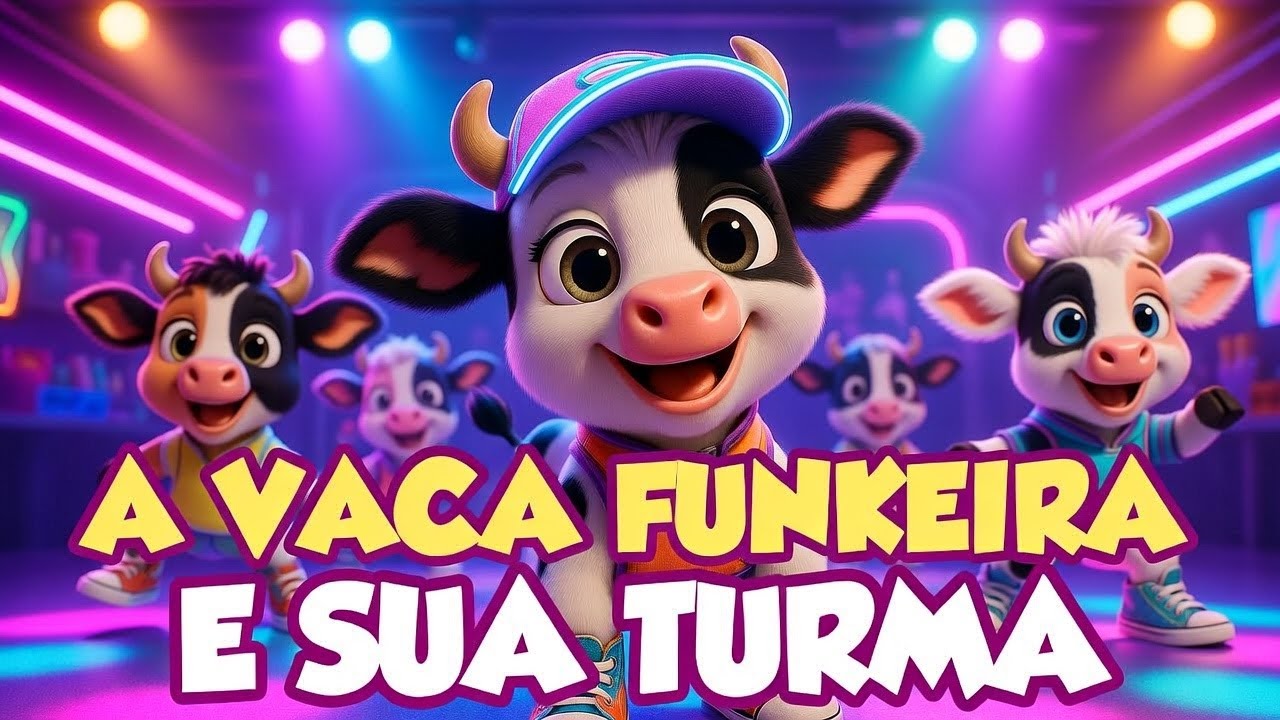 Funk da Vaquinha (Música infantil kids) #heitoremirellakids 