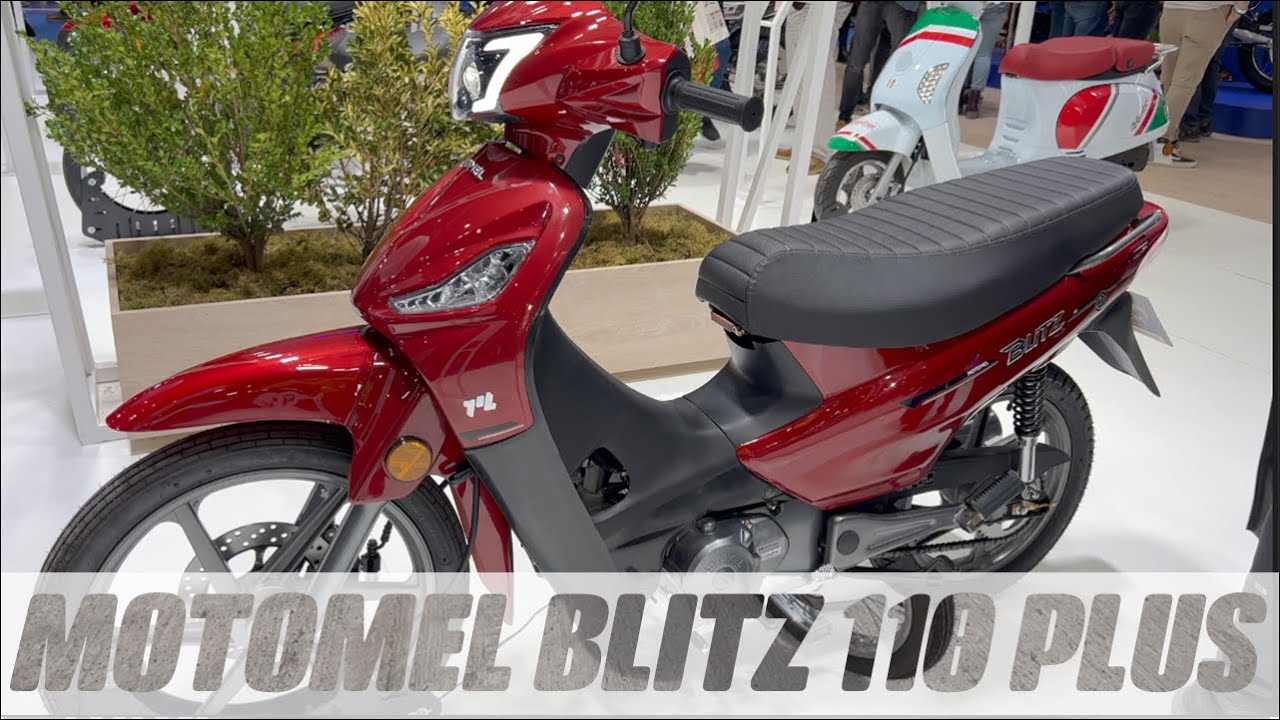 Motomel Blitz Plus 110 Cub con Led y USB Ficha tecnica