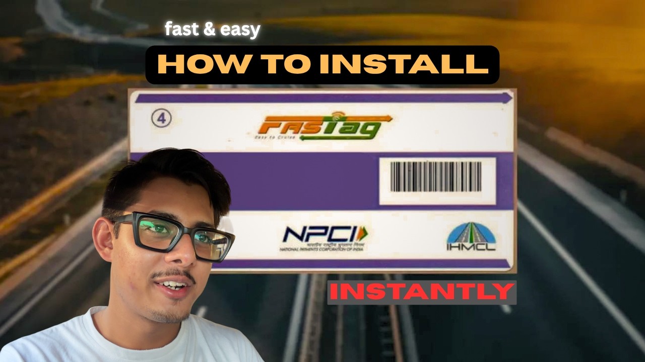 Install FASTag INSTANTLY in 2026 | How to apply for FASTag? How to install FASTag?