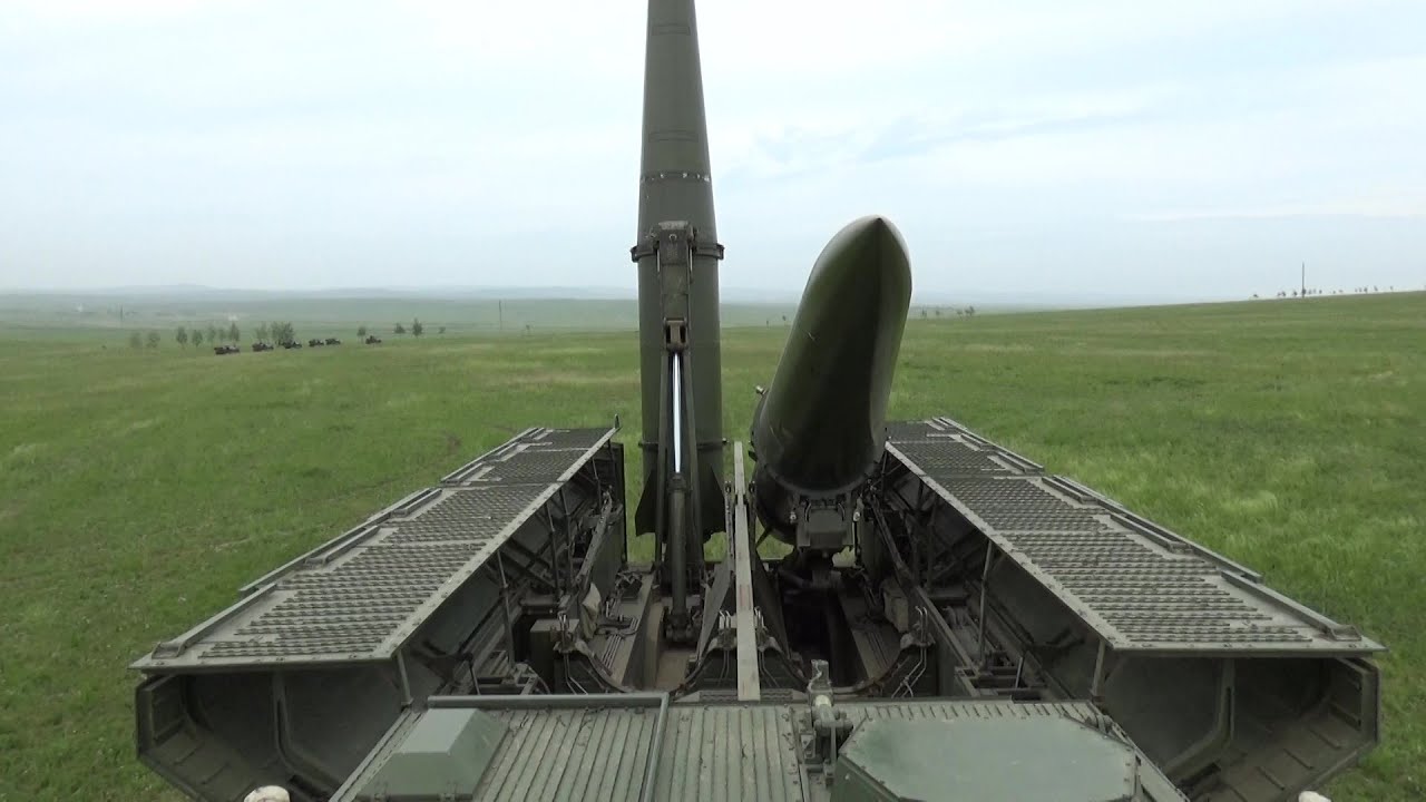 Iskander-M missile system. Tactical exercises