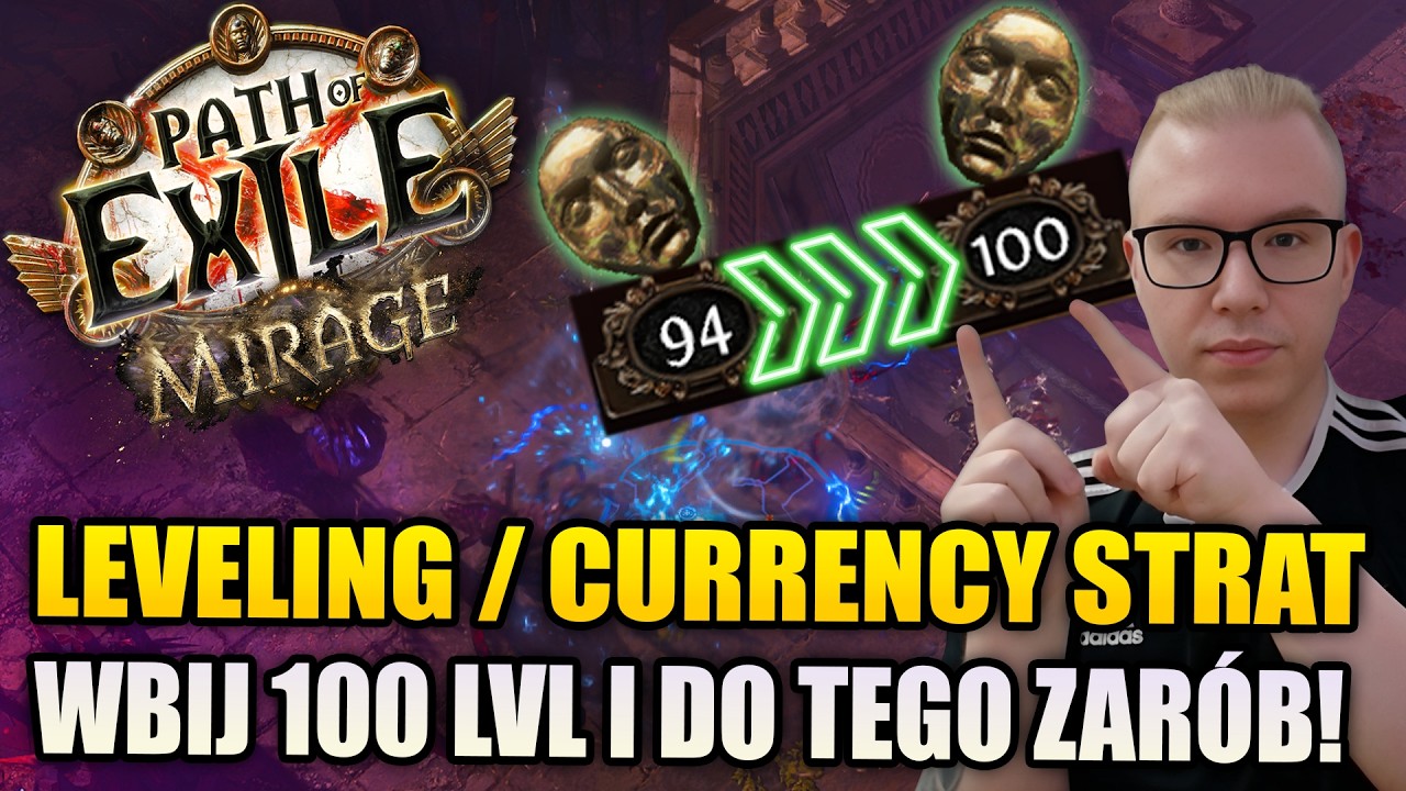 4-5% NA MAPKĘ NA 99 LVL! LEVELING STRAT PoE 3.28!