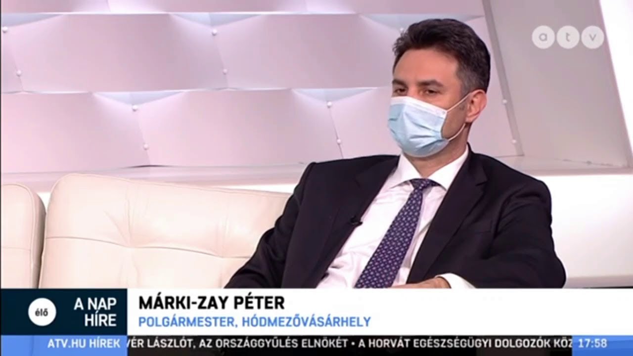 M&aacute;rki-Zay P&eacute;ter: Az ATV-n A nap h&iacute;re vend&eacute;ge voltam