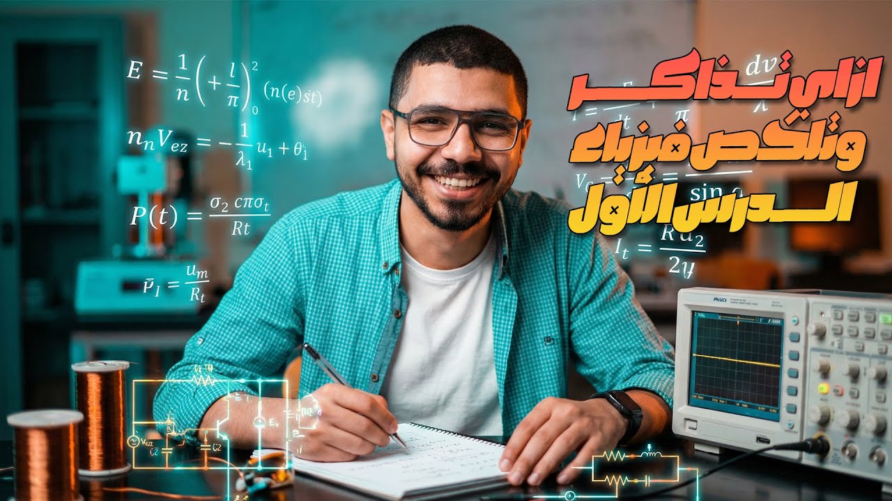 ازاي تذاكر وتلخص الفيزياء وتطبيق علي الدرس الاول