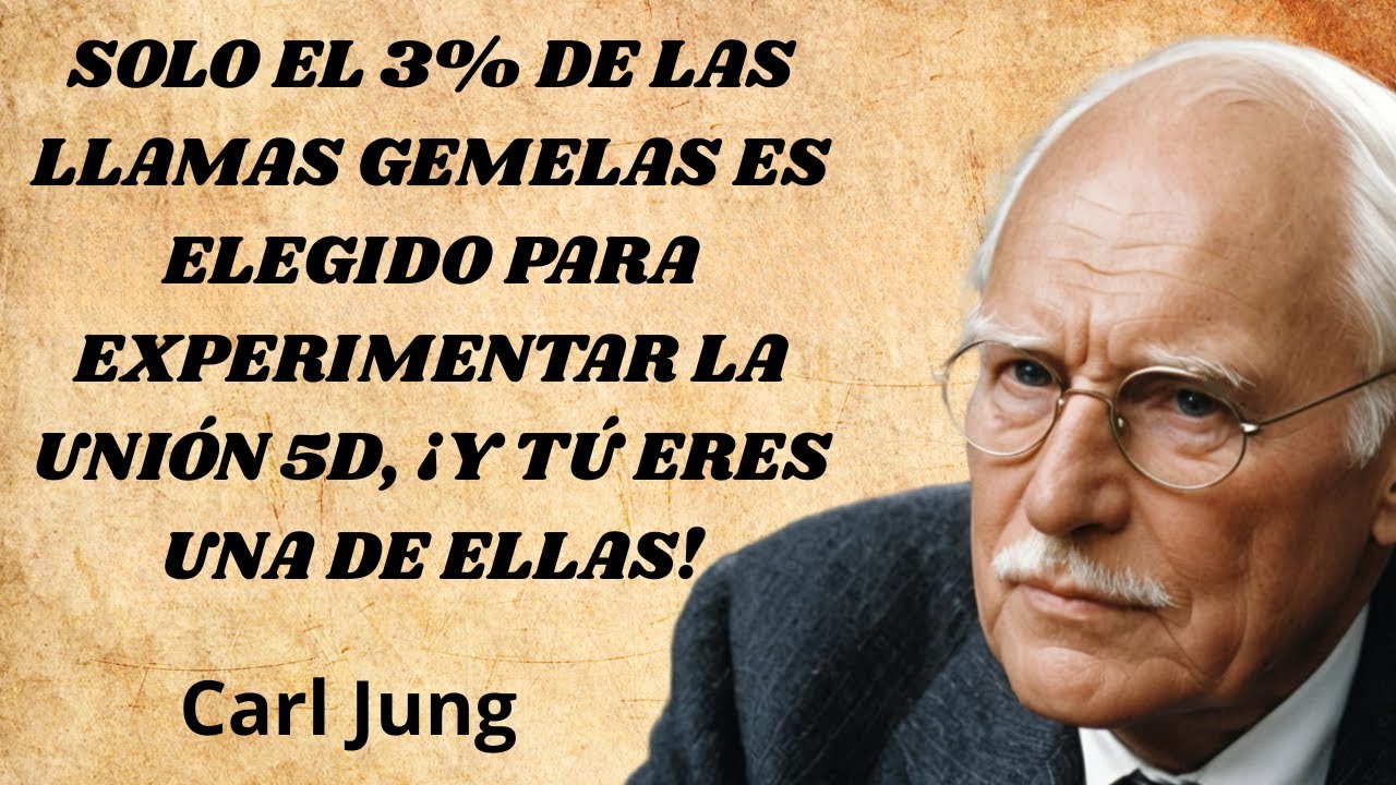 Llamas Gemelas Raras: ¡Este mensaje de unión 5D es para ti! | Carl Jung