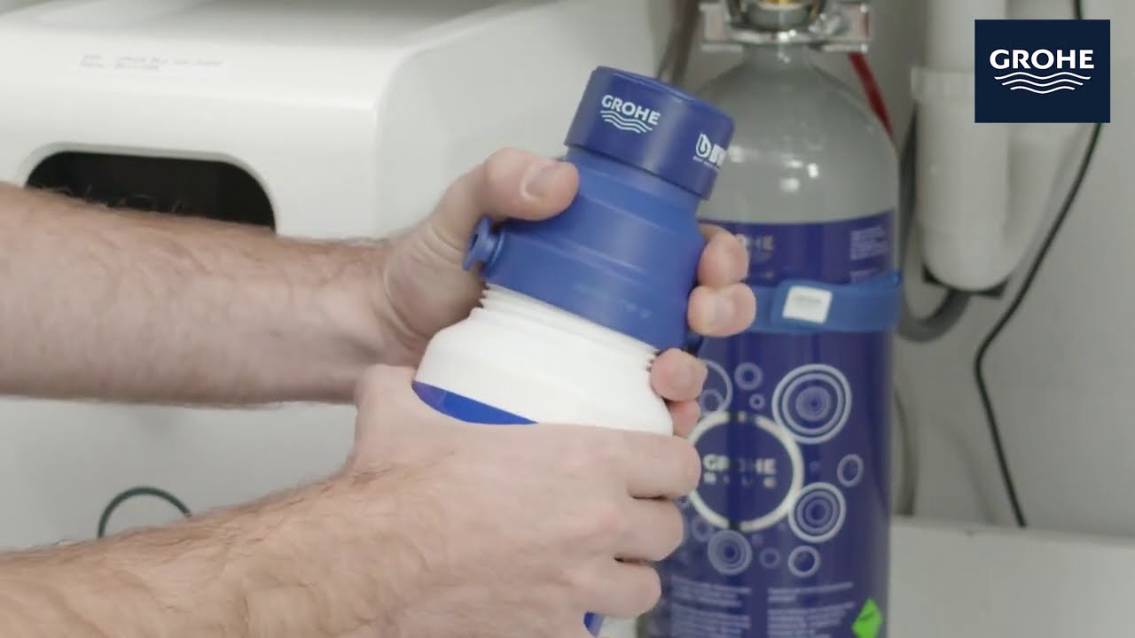 Come effettuare la pulizia di GROHE Blue Professional