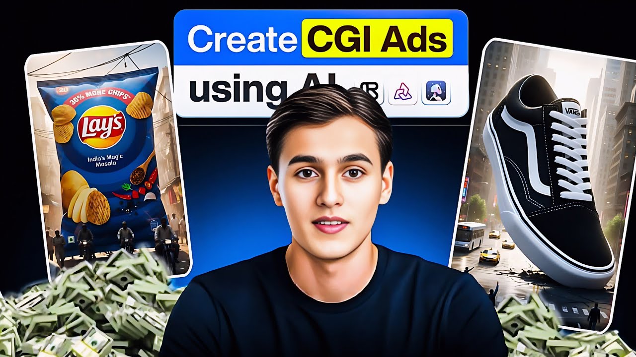 How I Create CGI Ads with AI for Clients – Viral CGI Ad Tutorial (Free Tools)create cgi video free