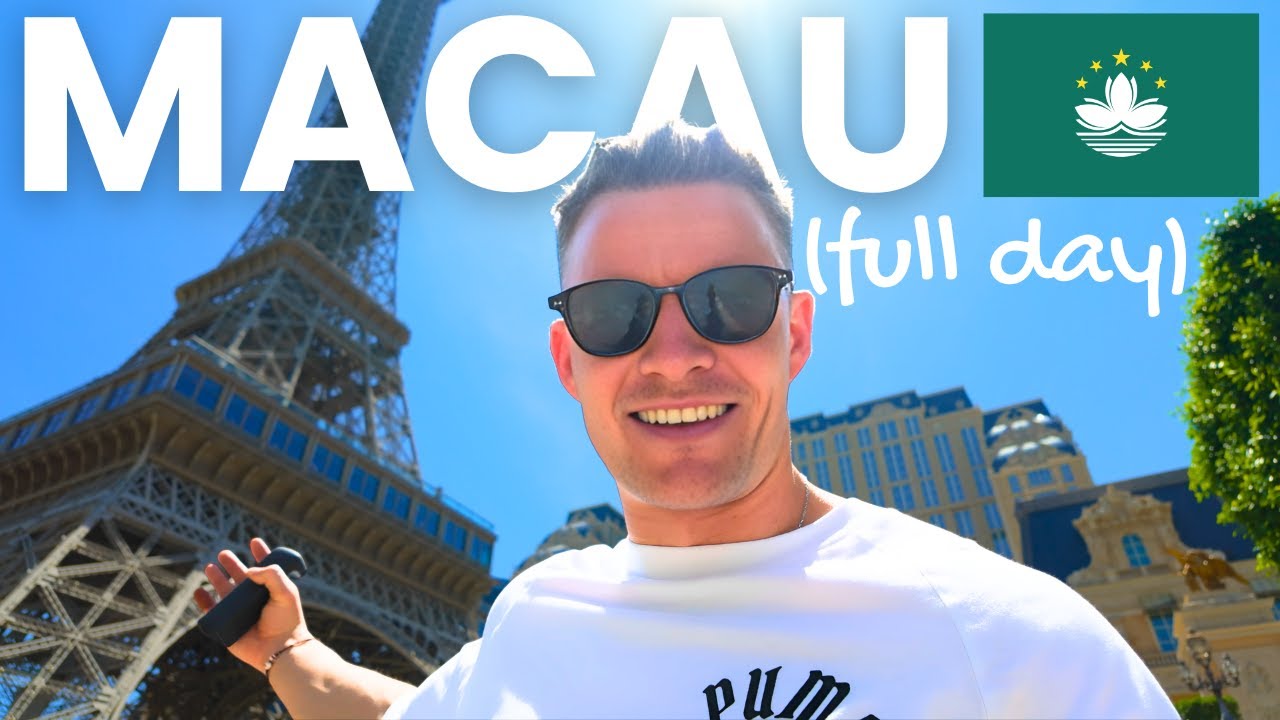 My First Time In Macao, China! The Las Vegas Of Asia!
