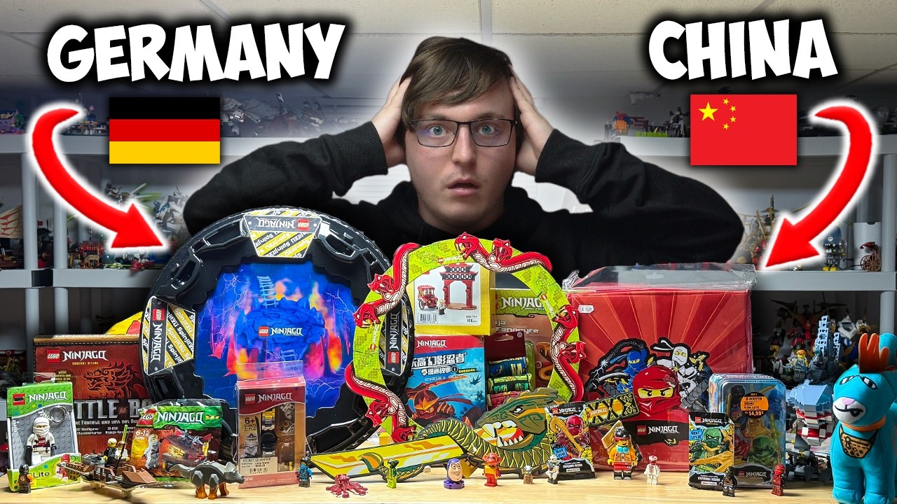 I Traveled ACROSS THE WORLD to Buy Lego! (HAUL)