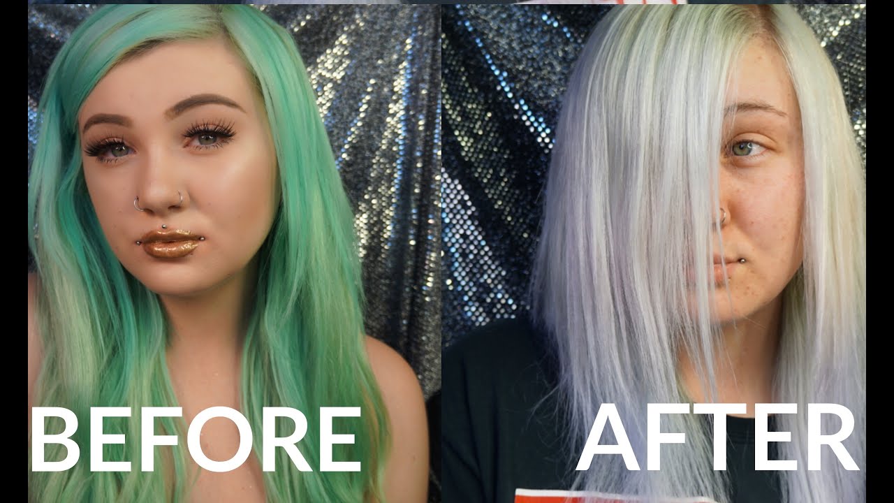 How to remove semi-permanent dye without bleach fast