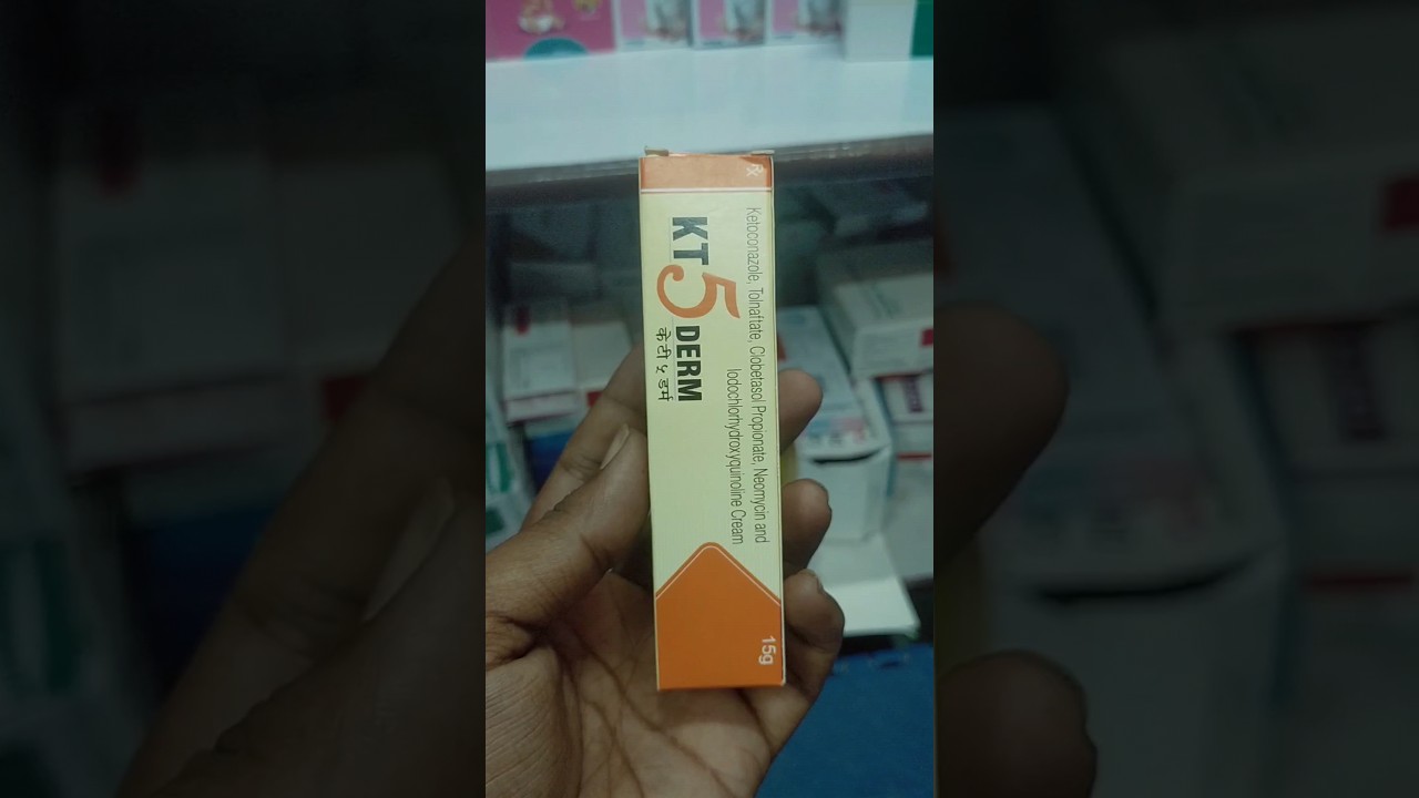 KT 5 DERM CREAM IT'S USED FOR FUNGAL INFECTION AND ITCHING, IRRITATION, RINGWORM CREAM#Omgpharmacies