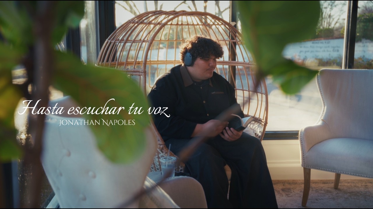 HASTA ESCUCHAR TU VOZ Jonathan Napoles (Lyric video)