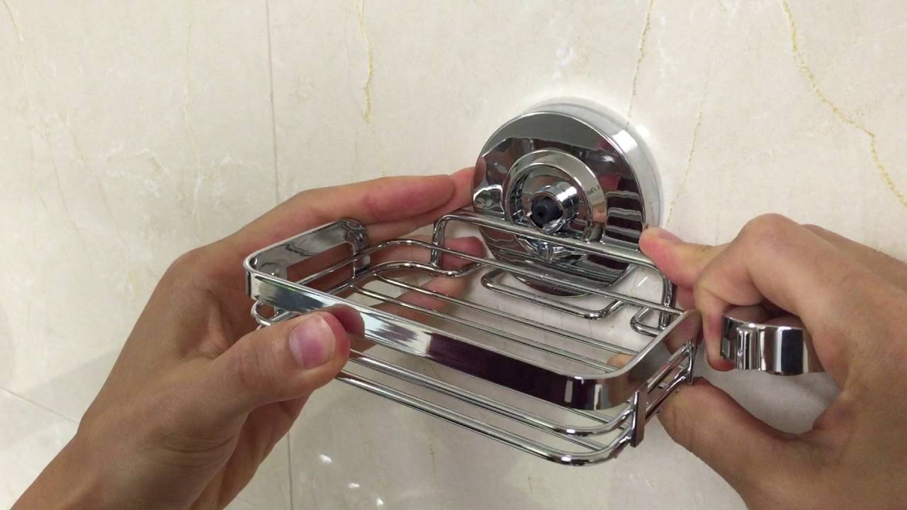 Review for HOME SO Suction Soap Dish Holder, Installation tips